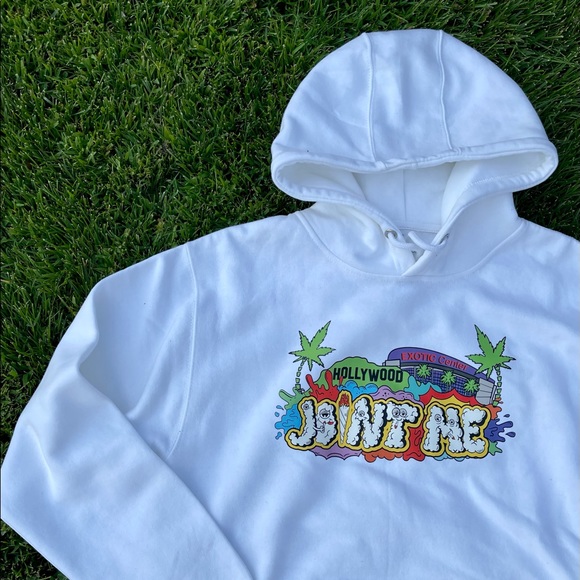 JOINT ME Hoodie • MENS • UNISEX • WHITE - Picture 4 of 11